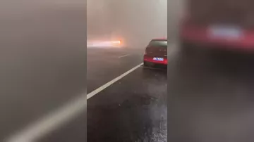 Сильнейший шторм обрушился на китайскую провинцию