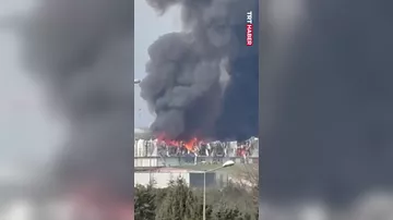 В Анкаре вспыхнул крупный пожар