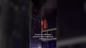 В Астане произошёл пожар в жилом доме