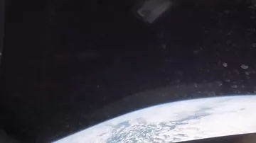 Вот как выглядит вход в атмосферу изнутри капсулы Orion