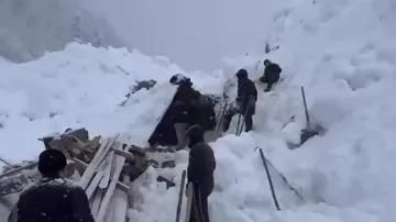 В Дагестане  сошла снежная лавина