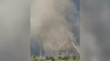 Торнадо впервые сняли на видео на севере Индии