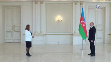 Prezident İlham Əliyev Kolumbiyanın Azərbaycanda yeni təyin olunmuş səfirini qəbul edib