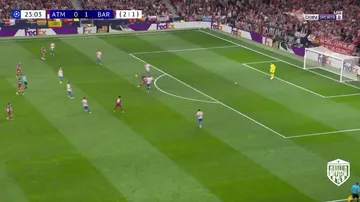 "Атлетико" - 0:2 - "Барселона"