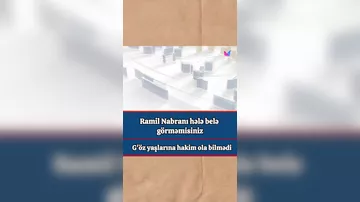 Ramil Nabran efirdə ağladı