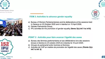Севиль Микаилова выступила на заседании Бюро и Форума женщин-парламентариев в Стамбуле