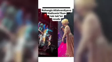Ruhəngiz Allahverdiyevadan "Dum tek-tek"