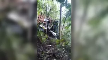 Helikopter qəzaya uğradı