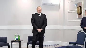 Prezident İlham Əliyevin Antalyada Suriyanın keçid dövrü Prezidenti ilə görüşü olub (17.04.26)