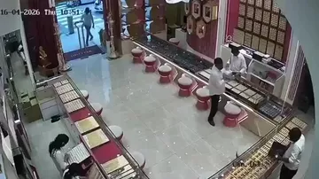 Ограбление ювелирного магазина в Малайзии