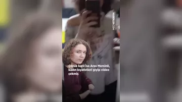 İsa Aras Mersinli qadın paltarı geynirmiş