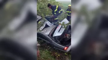 2 hərbçinin öldüyü qəzanın - Görüntüləri