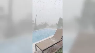 В Бразилии зафиксирован сильнейший град