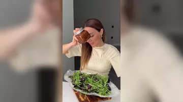 Салат из хрустящих баклажанов от imhungry.az