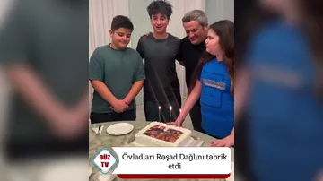 Ailəsi Rəşad Dağlısız ad gününü belə qeyd etdi
