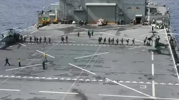 США перехватили связанное с Ираном судно без флага, находящееся под санкциями