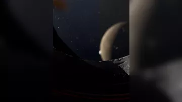 Невероятные кадры захода Земли