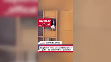 Sevgilisinin həyat yoldaşından gizlənmək istəyən qadın çıxılmaz vəziyyətdə qaldı