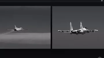 Rusiya hərbi təyyarələri Fransanın "Rafale" qırıcısının nişangahında