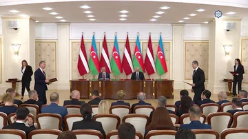 Azərbaycan-Latviya sənədləri mübadilə edilib (22.04.2026)