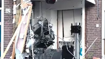 В Нидерландах взорвали банкомат при попытке ограбления