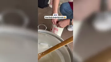 Когда азербайджанцы готовят в Америке довгу