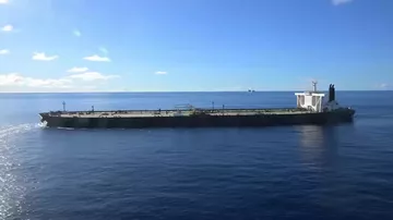 США перехватили иранский танкер в Индийском океане