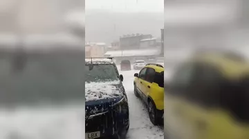 Сильнейший град накрыл сегодня испанскую Каталонию