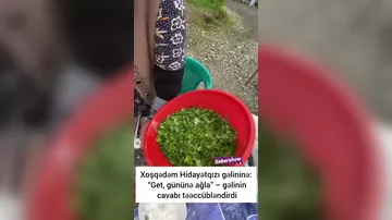 Xoşqədəmdən gəlininə “Get, gününə AĞLA!”