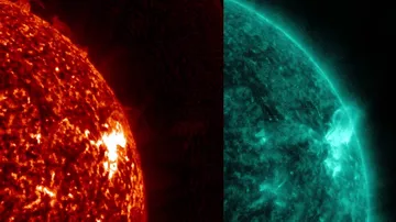 Сильнейшая за 2,5 месяца вспышка произошла на Солнце