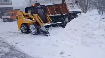 Снежный шторм обрушился на российский город - 4