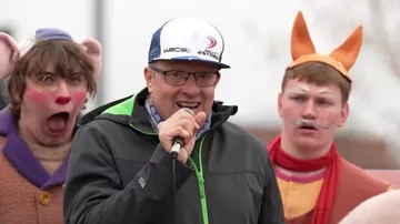 Чемпионат по поросячьему визгу прошел в европейском городе