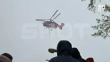 Крупный пожар на стройке в Москве, число жертв растет - 3