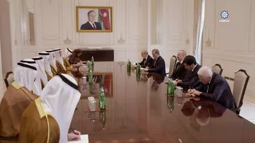 Azərbaycan Prezidenti İlham Əliyev Birləşmiş Ərəb Əmirliklərinin nümayəndə heyətini qəbul edib