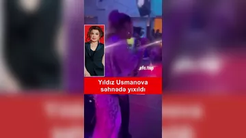 Tanınmış müğənni səhnədən yıxıldı