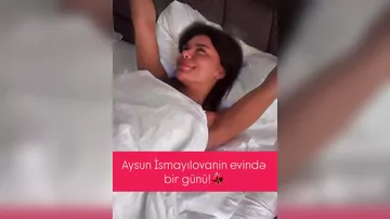 Aysun bir gününü PAYLAŞDI