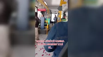Bakıda avtobus sürücüsü sərnişinə evlilik təklif etdi