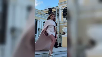 Айнишан Гулиева на Baku Fashion Week