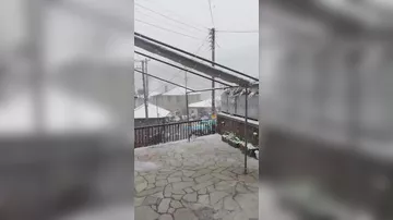 Грецию накрыл снегопад