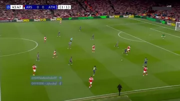 Арсенал-Атлетико: 1:0