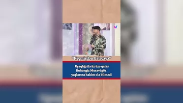 Ruhəngiz Musəvi göz yaşlarına hakim ola bilmədi..