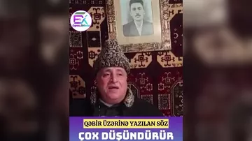 Gənc oğlanın məzarının üstündəki yazı DİQQƏT ÇƏKDİ