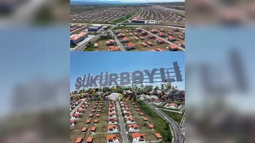 Prezident İlham Əliyevin sosial şəbəkə hesablarında dövlət başçısının Cəbrayıl rayonunun Şükürbəyli kəndində sakinlərlə görüşündən görüntülər payalşılıb