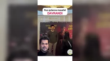 Burak Özçivitin rus qıza reaksiyası diqqət çəkdi
