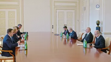 Prezident İlham Əliyev bp şirkətinin baş icraçı direktorunu qəbul edib (12.05.2026)