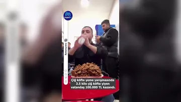 3 kilo yarım çiy köftə YEDİ