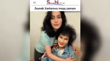 Zeynəb Xanlarovanın yeni görüntüləri 1