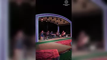“Turan” Etno-Folk Ansamblı “Xarıbülbül” musiqi festivalında çıxış edib