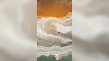 Мертвое море сняли с высоты