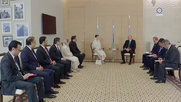 Prezident İlham Əliyev Pakistanın Pəncab əyalətinin Baş nazirini qəbul edib